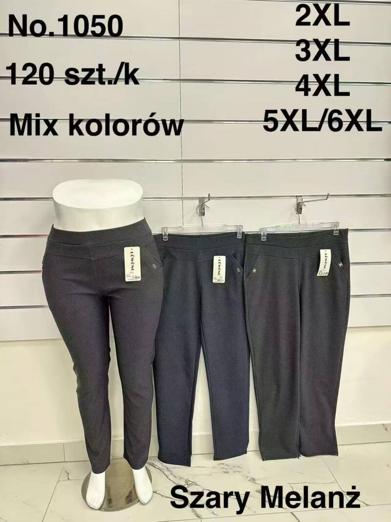 Leginsy damskie Roz 2XL-6XL, Mix kolor Paczka 10 szt